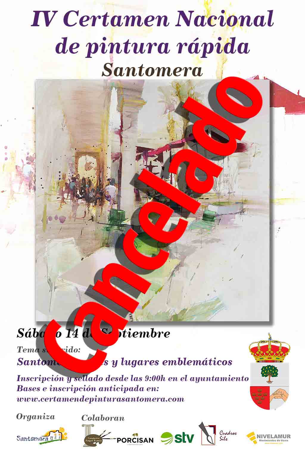 certamen de pintura rapida cartel 2019 web cancelado
